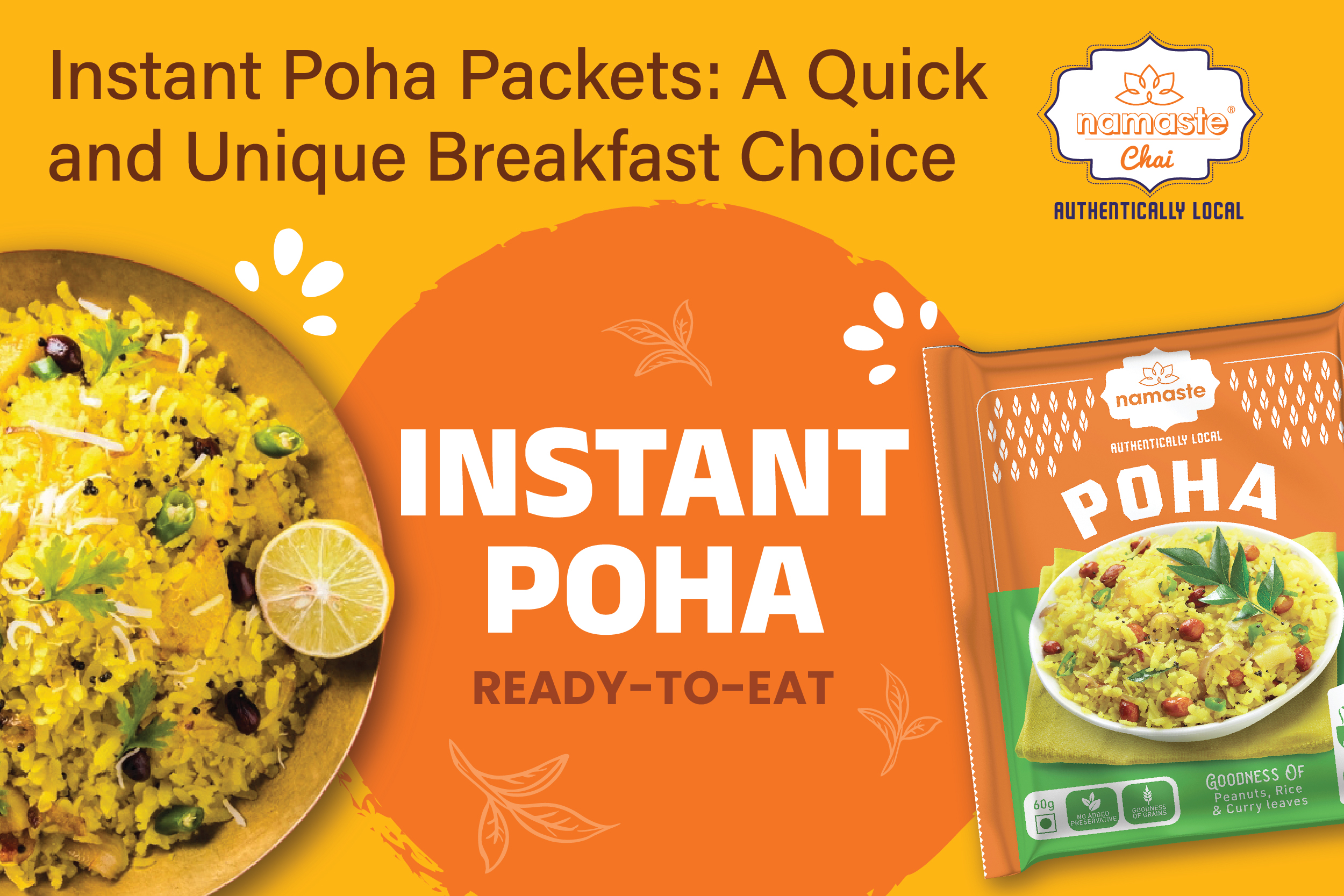 Instant Poha Packets: A Quick and Unique Breakfast Choice